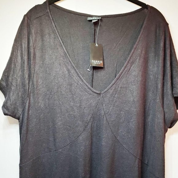 Black Sweater Dress - Picture 2 of 3